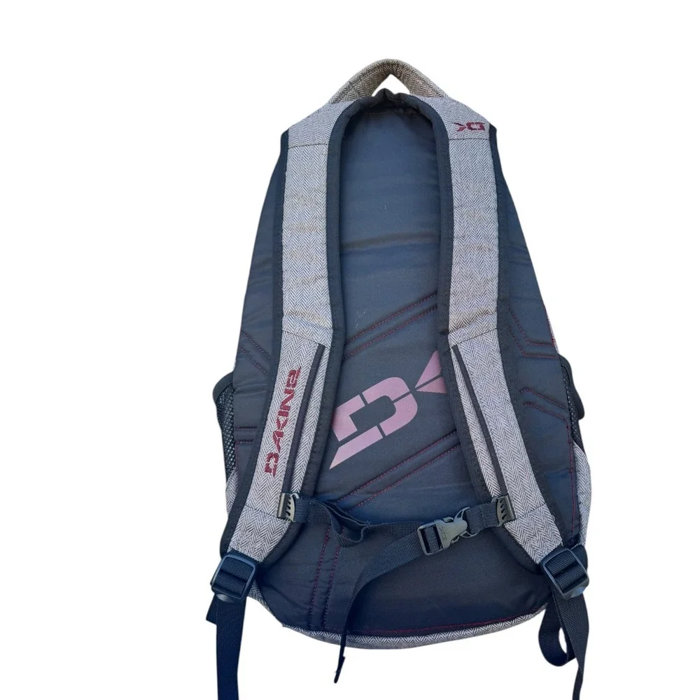 Dakine BYU David M Kennedy Center Backpack Gray Herringbone Laptop Bag